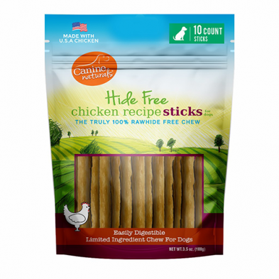 Canine Naturals ® Hide Free Chicken Sticks