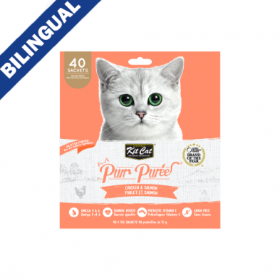 KIt Cat - Purr Purées - Chicken & Salmon