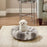 Best Friends By Sheri - Patterned Faux Fur Donut Pet Bed