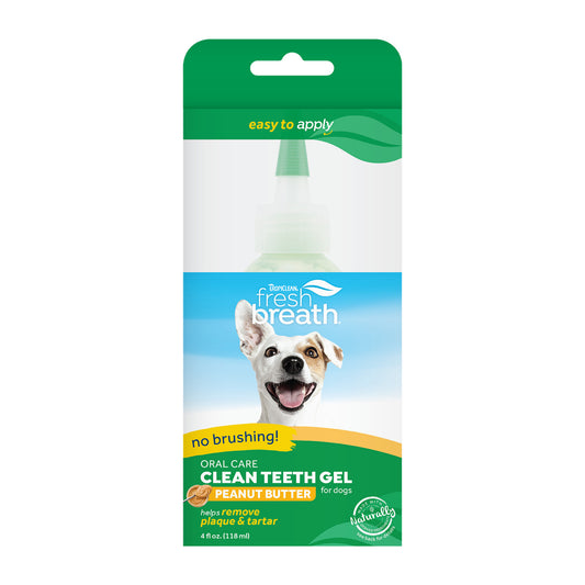 Tropiclean - Fresh Breath Oral Gel for Dogs - Peanut Butter