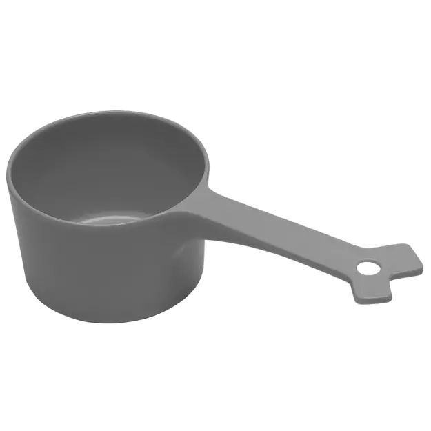 Messy Mutts - Dog Food Scoop - Grey