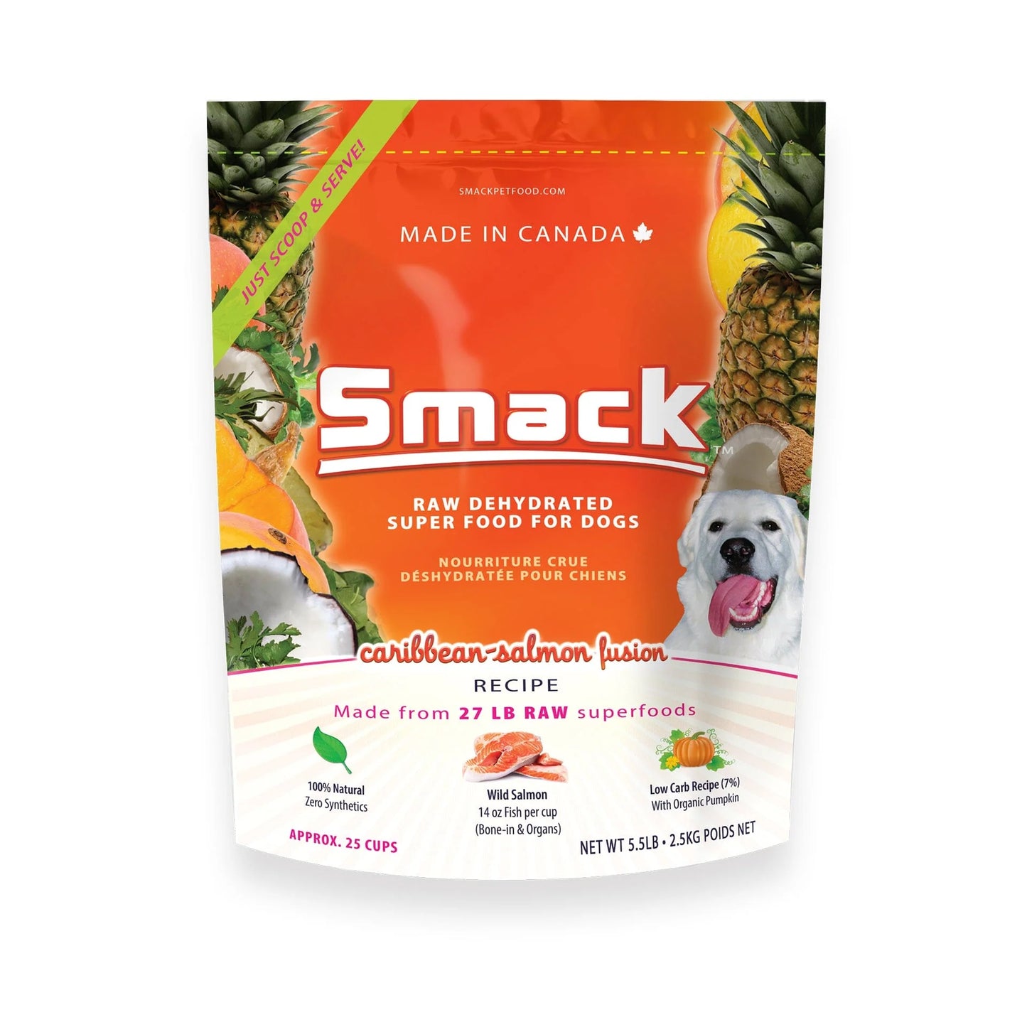 Smack - Raw Dehydrated Super Food for Dog