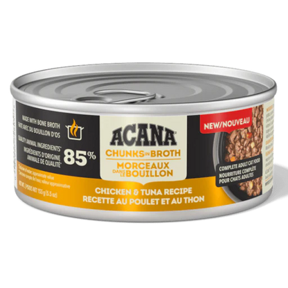 Acana - Wet Cat Food - Chicken & Tuna Chunks in Broth