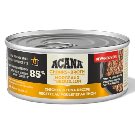 Acana - Wet Cat Food - Chicken & Tuna Chunks in Broth