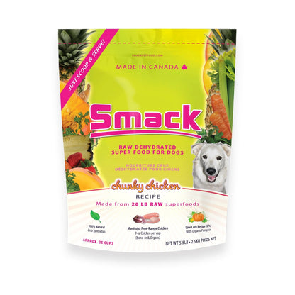 Smack - Raw Dehydrated Super Food for Dog