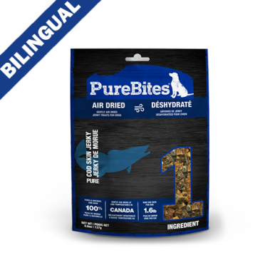 PureBites - Cod Skin Jerky Dog Treats