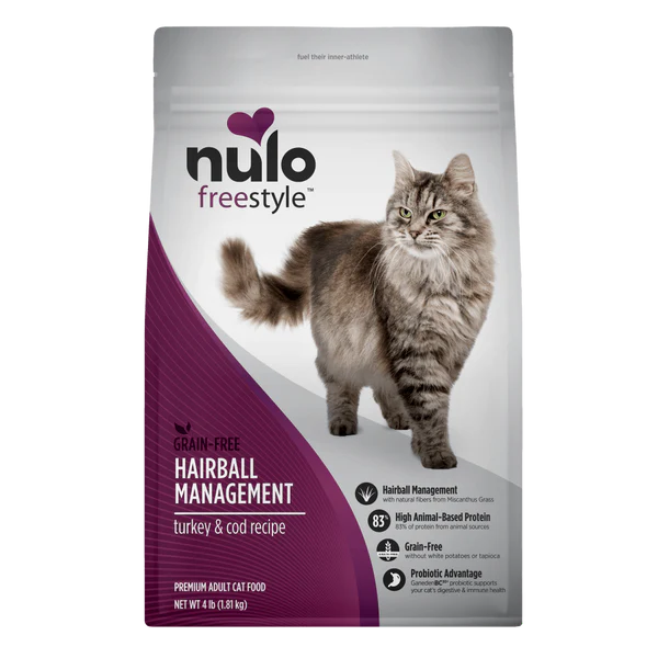 Nulo - FreeStyle Hairball Management Turkey & Cod Recipe