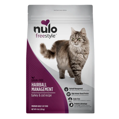 Nulo - FreeStyle Hairball Management Turkey & Cod Recipe
