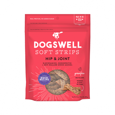 Dogswell - Hip & Joint Soft Strips Duck Recipe