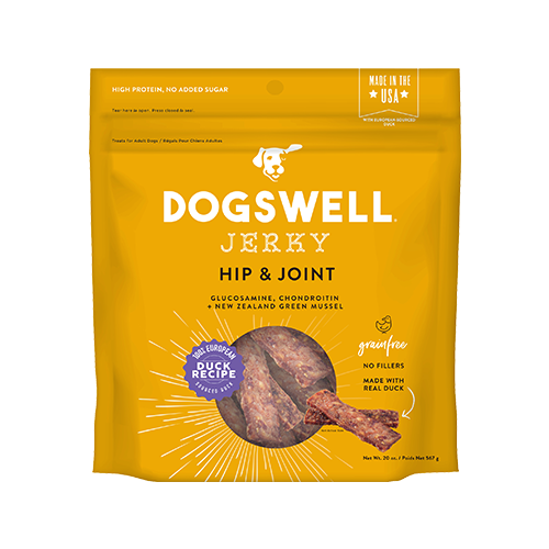 Dogswell Hip & Joint Jerky Duck Recipe Treats For Dogs