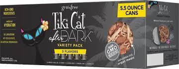 Tiki - After Dark Variety Pack 8 x 5.5oz Wet Cat Food