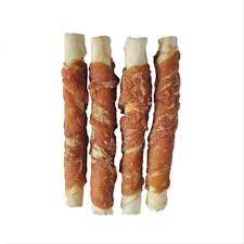 Dogit - Snack Bar Chicken Rawhide Twist Dog Treat 4pk