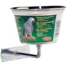 Living World - Stainless Steel Parrot Cup