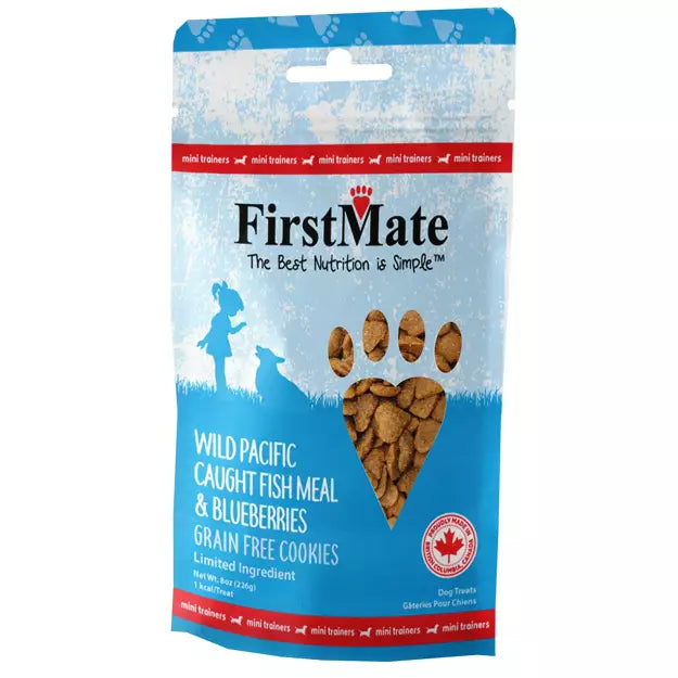 FIRSTMATE - Dog Treats - Fish w Blueberry