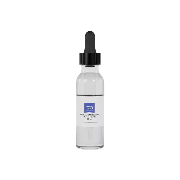 Healthy Paws Herbal Ear Rescue with Hemp 30ml