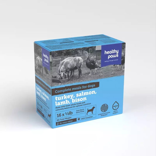 HEALTHY PAWS - Canine Complete Variety Pack - T, L, S, B