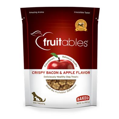 Fruitables - Crispy Apple & Bacon Flavour Dog Treats