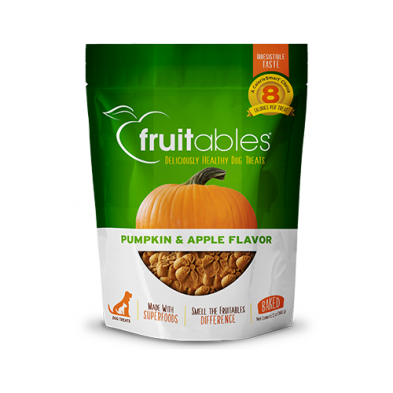 Fruitables - Pumpkin & Apple Flavour Treat For Dogs