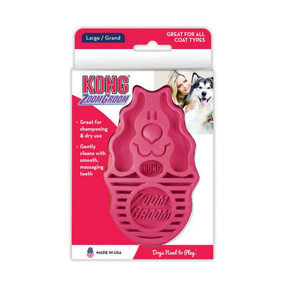 Kong Zoom Groom Brush for Short-Haired Dogs