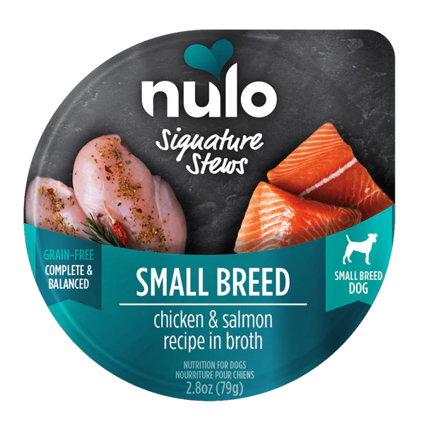 Nulo - Stews Grain-Free - Small Breed Chicken & Salmon Recipe in Broth
