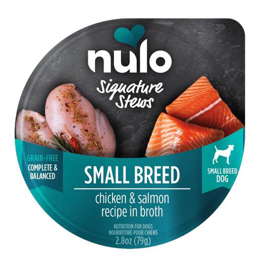 Nulo - Stews Grain-Free - Small Breed Chicken & Salmon Recipe in Broth