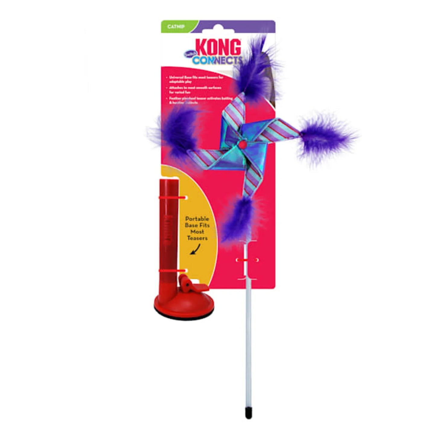 Kong - Connects Teaser Pinwheel Cat Toy