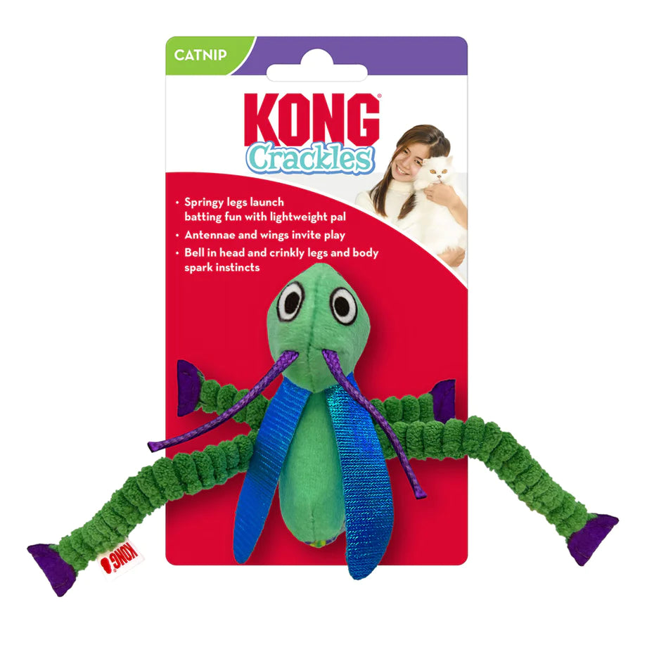 Kong - Crackle's Grasshopper Cat Toy