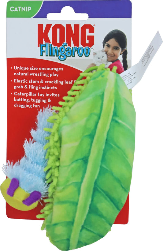 Kong - Flingaroo Caterpillar Cat Toy