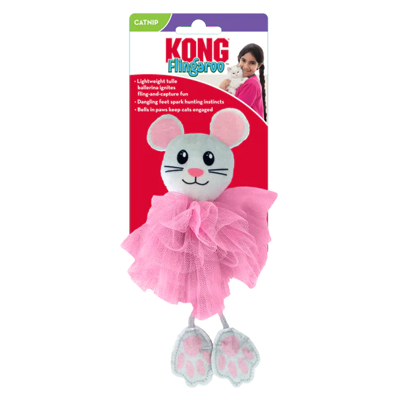 Kong - Flingaroo Assorted Tutu Cat Toy