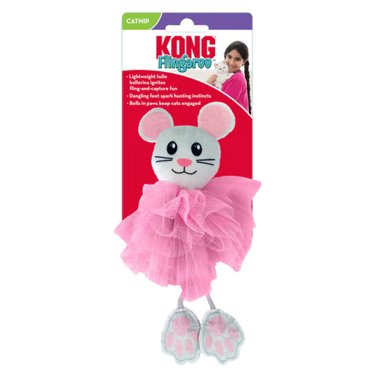 Kong - Flingaroo Assorted Tutu Cat Toy