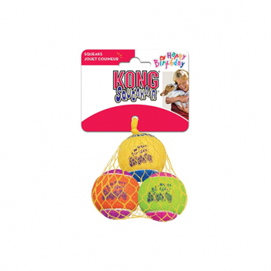 Kong - Squeakair Birthday Balls Dog Toy