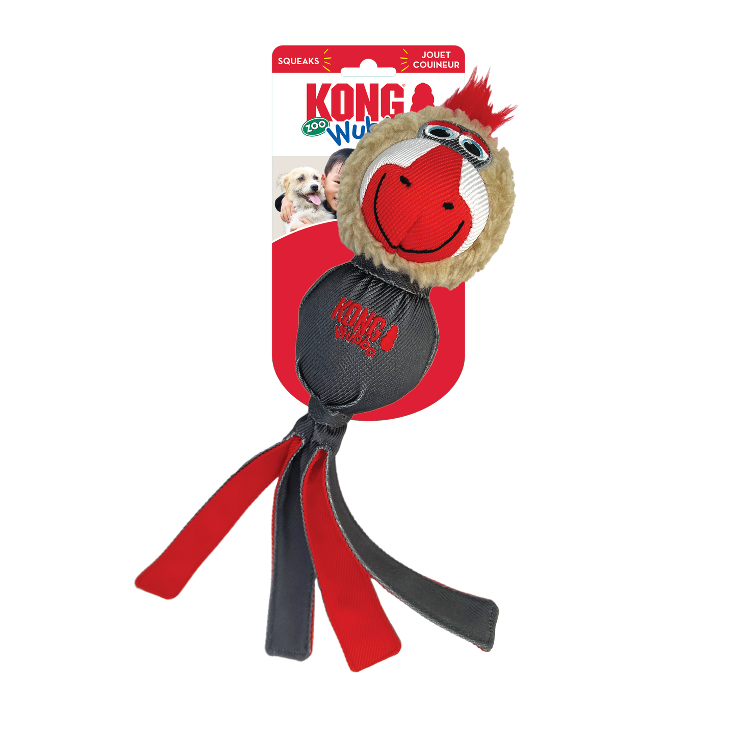 Kong - Wubba Zoo Dog Toys