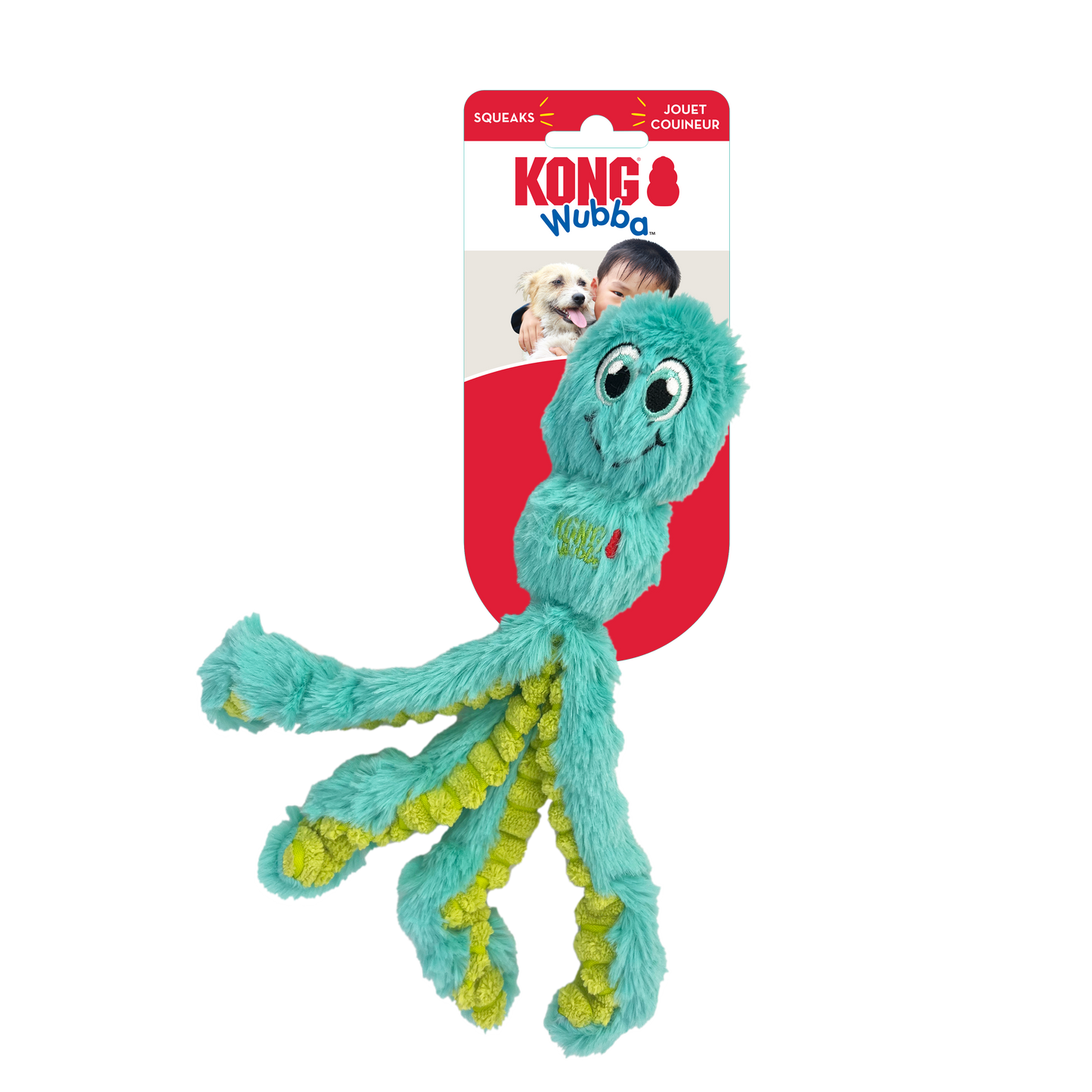 Kong - Wubba Octopus Dog Toy