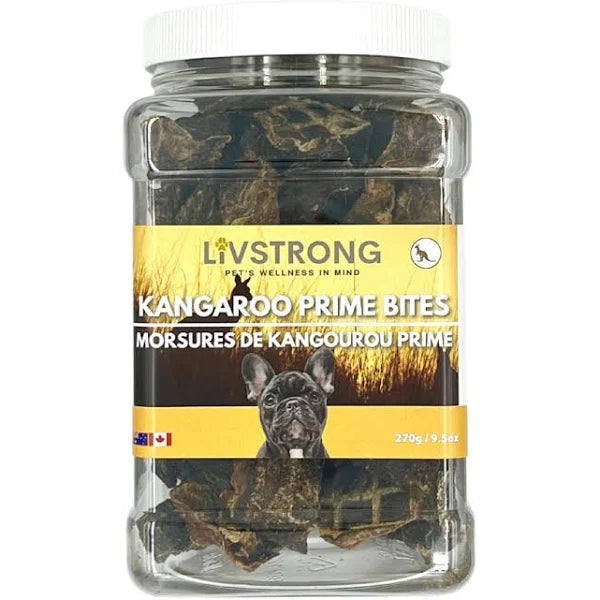 Livestrong - Kangaroo Prime Bites Treats For Dogs