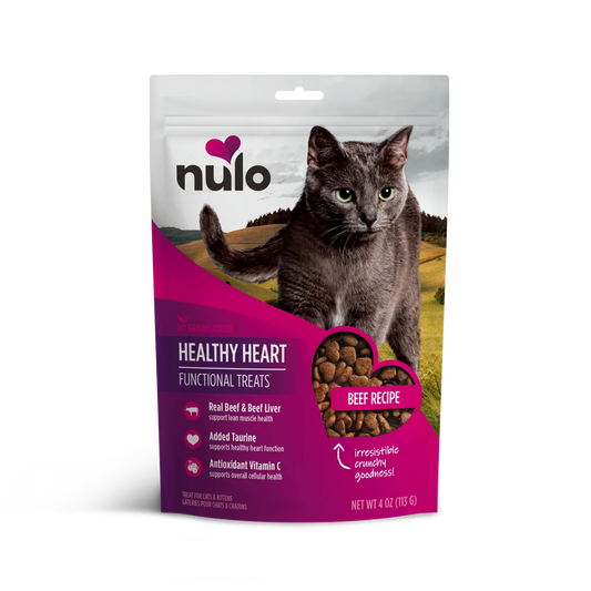 Nulo - Healthy Heart Functional Crunchy Cat Treat Beef Recipe
