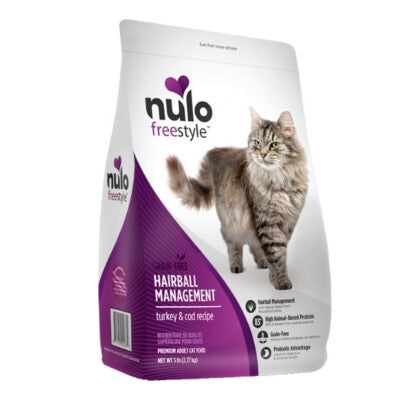 Nulo - Freestyle Hairball Management Turkey & Cod Recipe Dry Cat Food