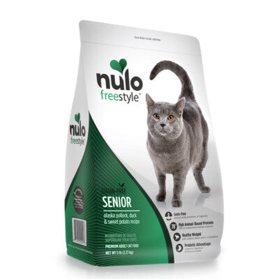 Nulo - Freestyle Senior Formula Alaska Pollock, Duck & Sweet Potato Recipe Dry Cat Food