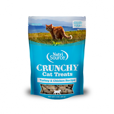 NutriSource - Turkey & Chicken Recipe Crunchy Cat Treats