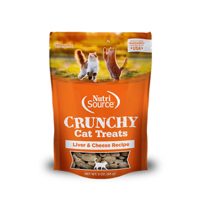 NutriSource - Liver & Cheese Recipe Crunchy Cat Treats