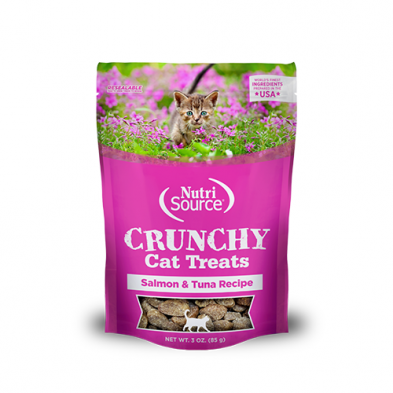 NutriSource - Salmon & Tuna Recipe Crunchy Cat Treats