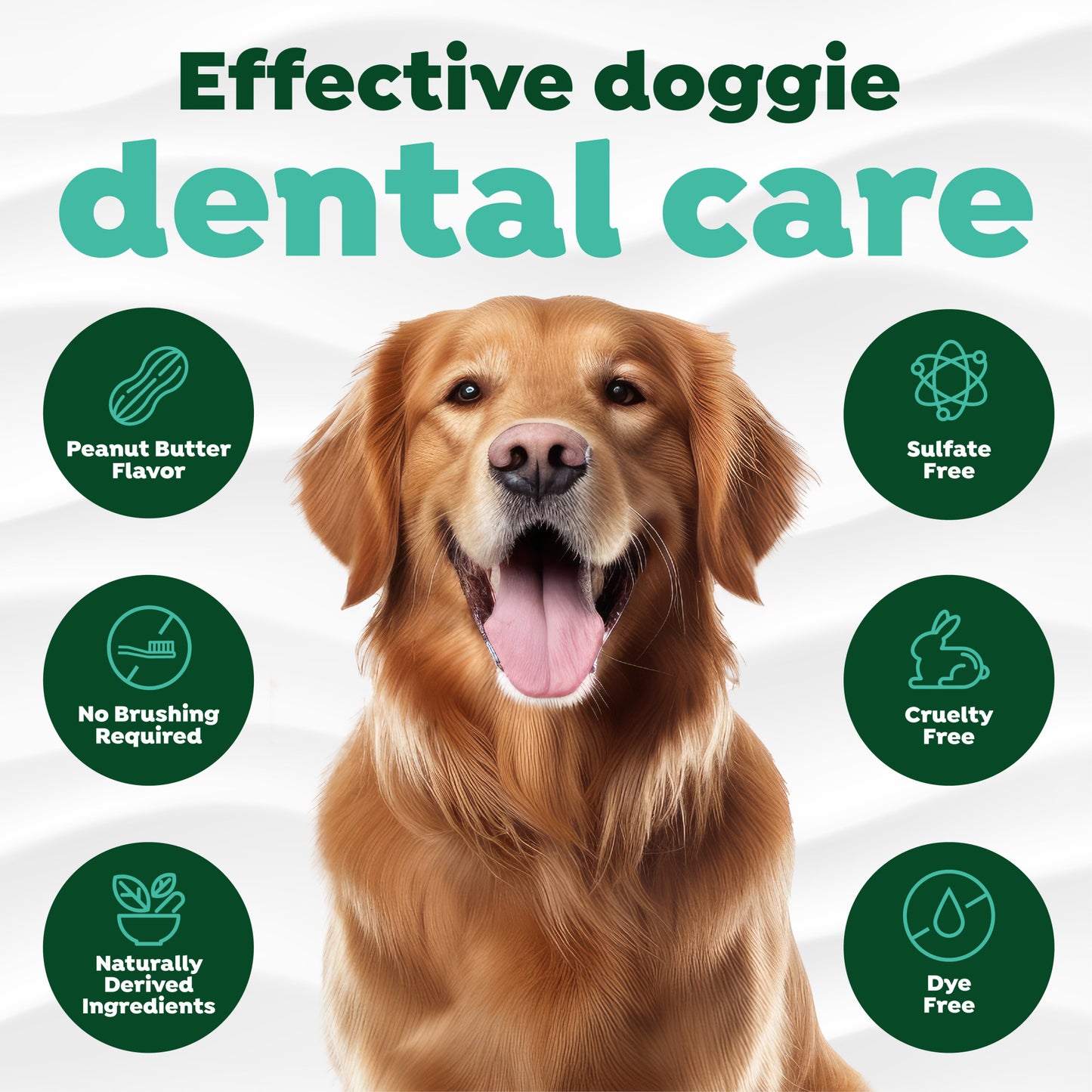 Tropiclean - Fresh Breath Oral Gel for Dogs - Peanut Butter