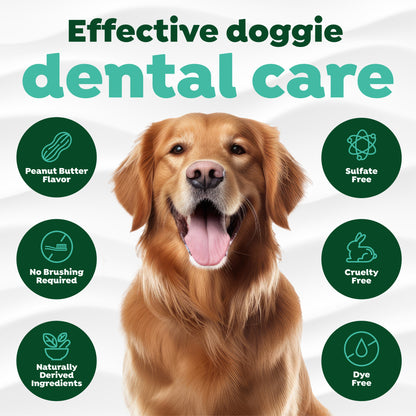 Tropiclean - Fresh Breath Oral Gel for Dogs - Peanut Butter