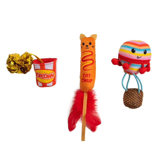 Petstages - Pawrty Catnip Plush Cat Toy