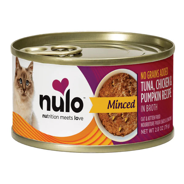 Nulo - No Grains Minced Tuna, Chicken & Pumpkin in Broth