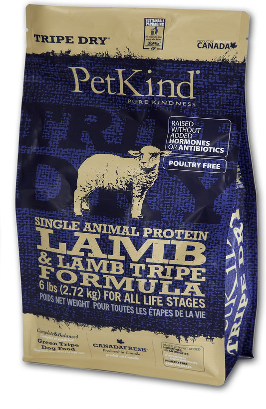PetKind - Tripe Dry Single Animal Protein Lamb Formula 2.72kg