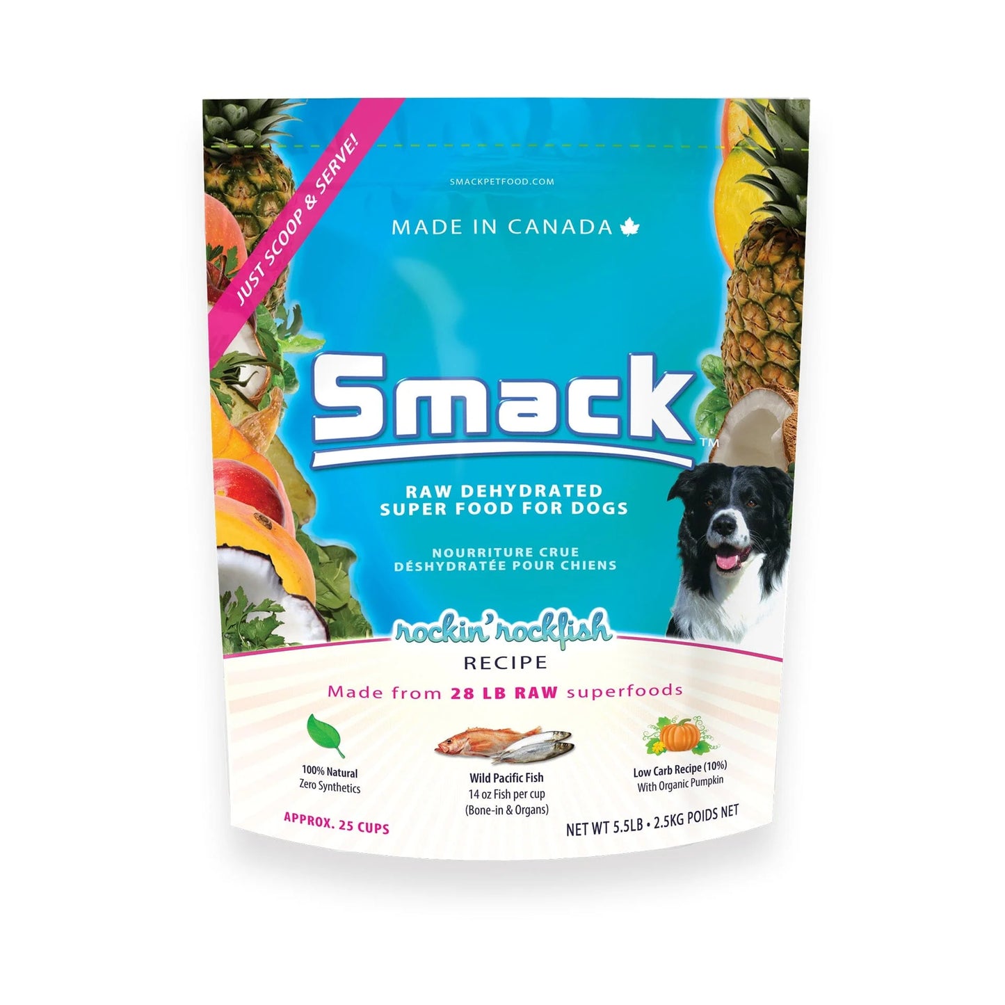 Smack - Raw Dehydrated Super Food for Dog