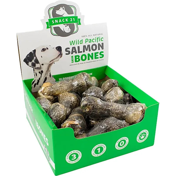 Snack 21 - Salmon Skin Bones For Dogs