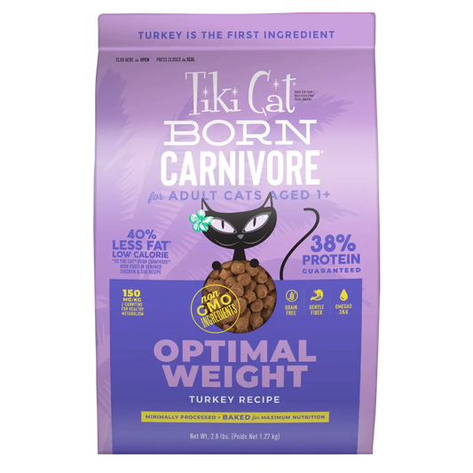 Tiki Cat Born Carnivore Optimal Weight Turkey Recipe 1.27kg