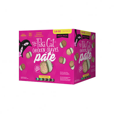 Tiki Cat - Chicken Craves Pate Mega Pack 24x2.8oz