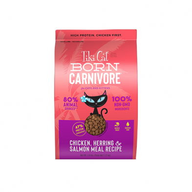 Tiki Cat Born Carnivore High Protein Chicken, Herring & Salmon Meal Recipe 1.27kg